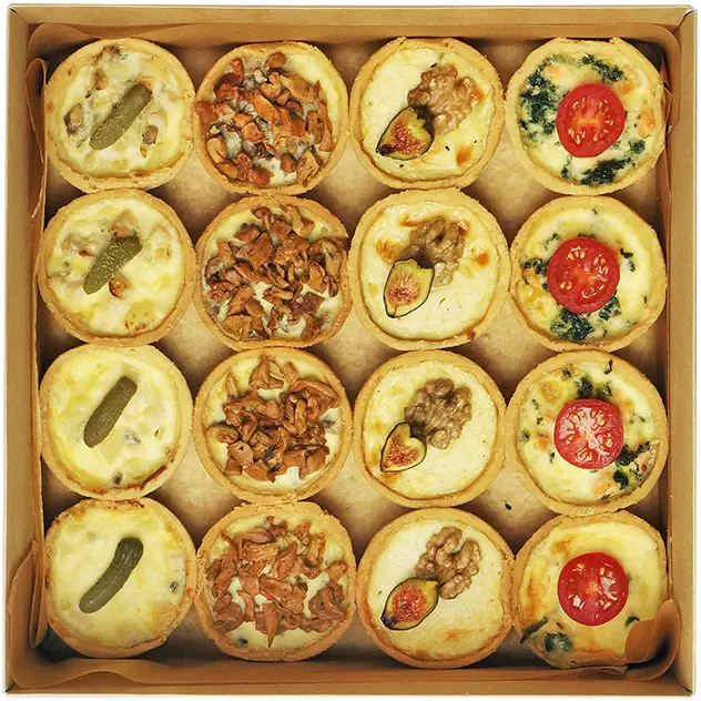 Мини-киши «Четыре вкуса»
