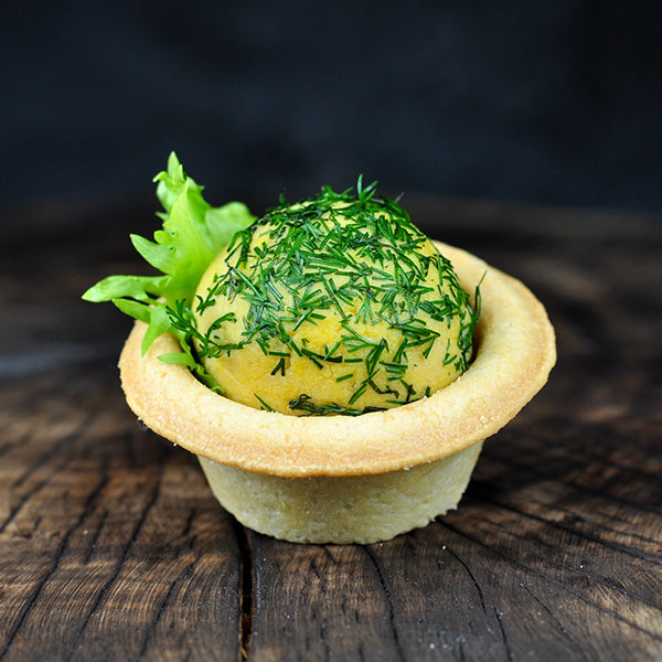 Куриный паштет с оливкой и укропом