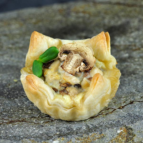 Мини-киш с курицей и шампиньонами, 35 г